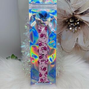 New Pink Roses Floral Design Apple Watch Bands 38mm 40mm 41mm